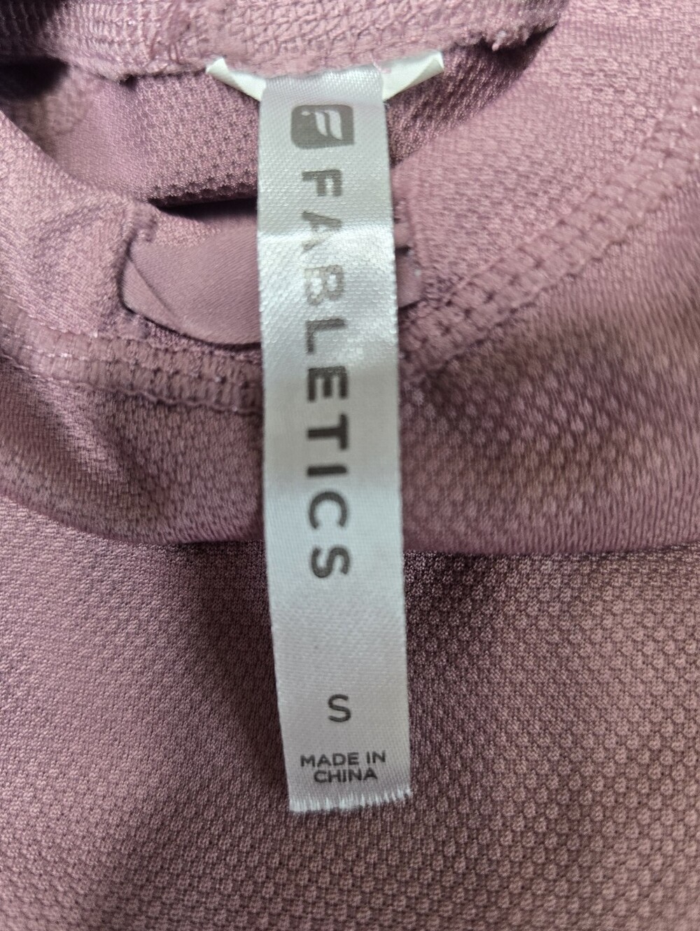 Fabletics Alecia Performance Pullover in a dusty purple color - Picture 2 of 5